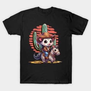 Opossum Cowboy T-Shirt